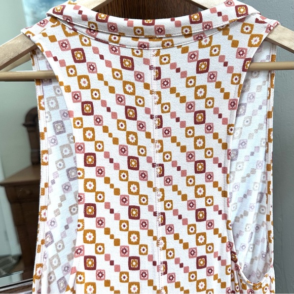 FREE PEOPLE Shayla Wide Leg Geometric Jumpsuit - Picture 9 of 15